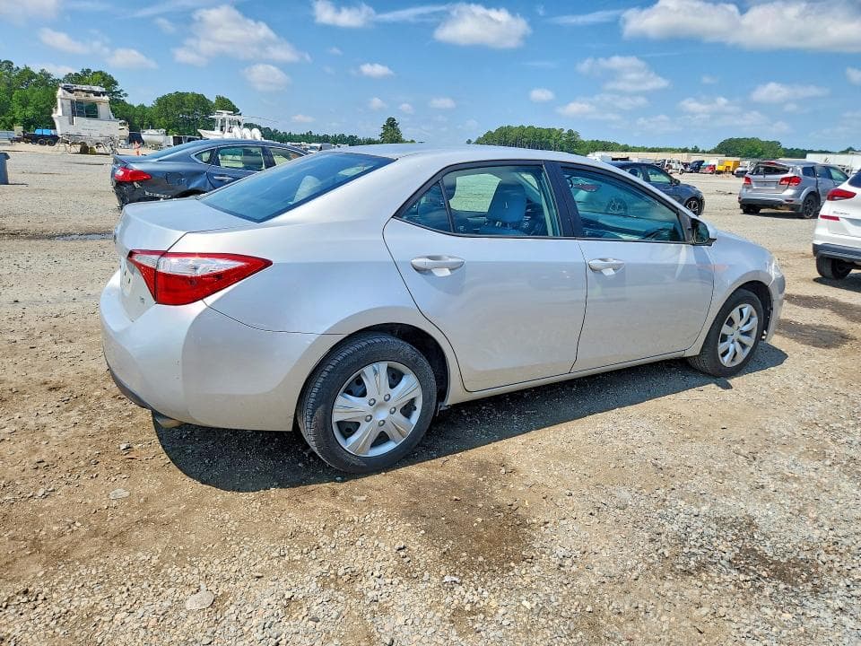 2016 TOYOTA COROLLA LE LE 3