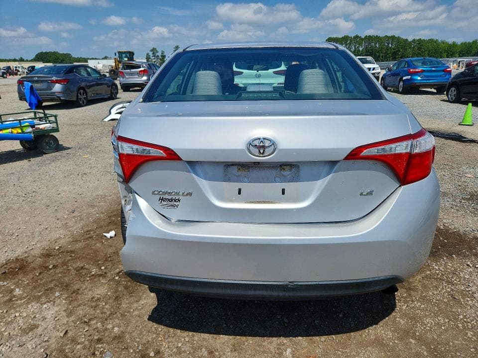 2016 TOYOTA COROLLA LE LE 6