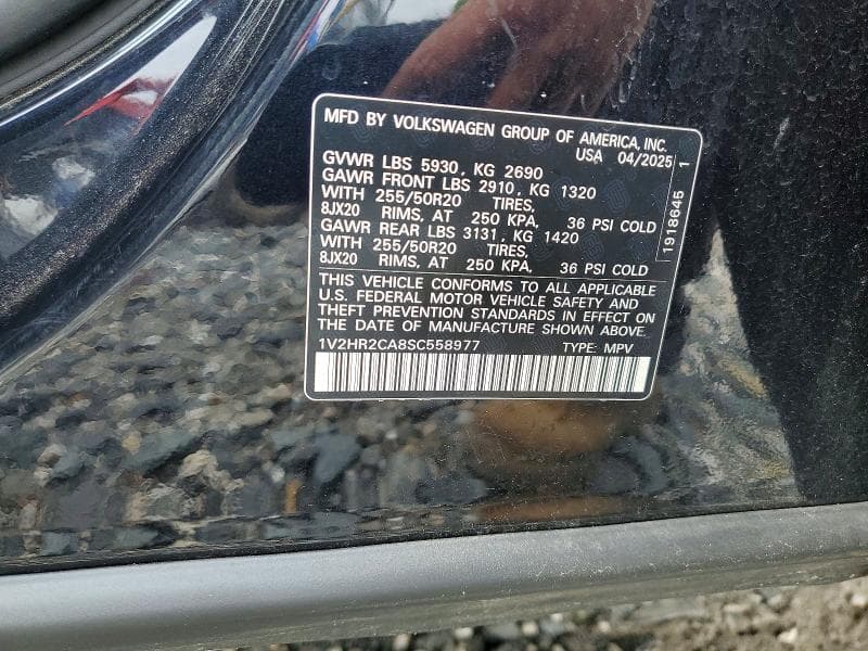 2025 VOLKSWAGEN ATLAS SE SE 13
