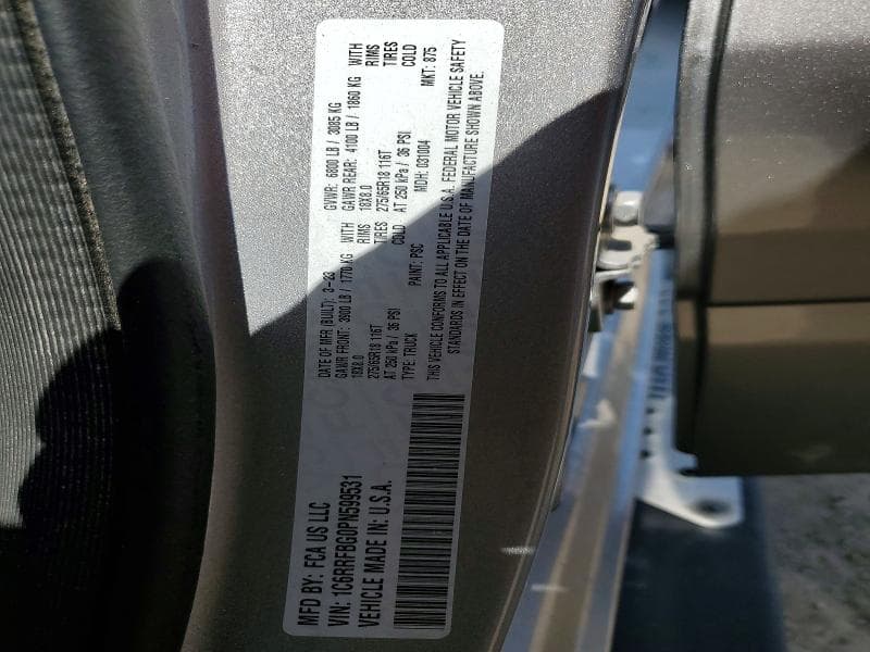 2023 RAM 1500 BIG HORN/LONE STAR BIG HORN 12