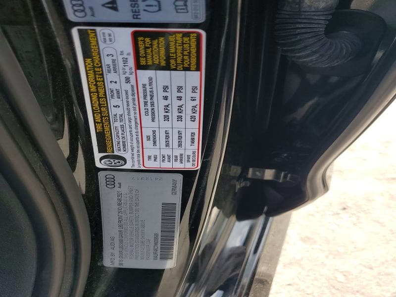 2017 AUDI S6 PREMIUM PLUS PREMIUM PLUS 12
