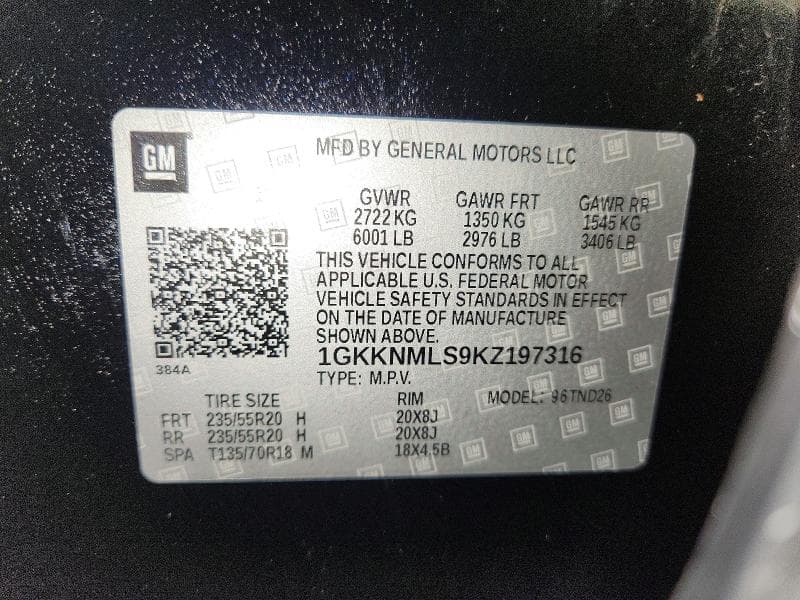 2019 GMC ACADIA SLT-1 13