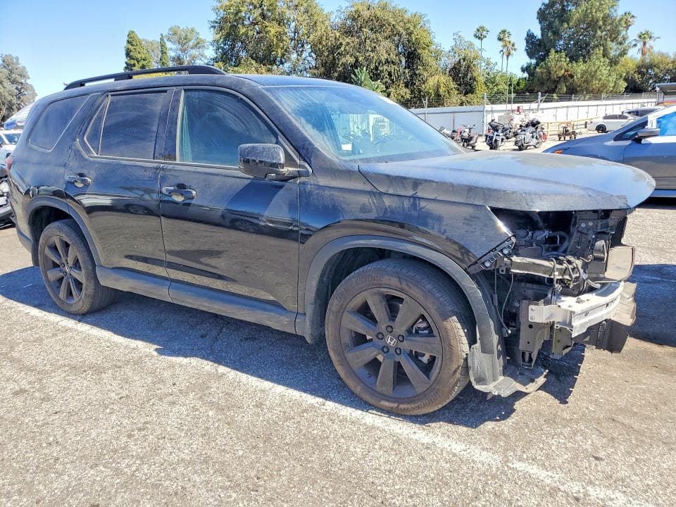 2025 HONDA PILOT BLACK 4