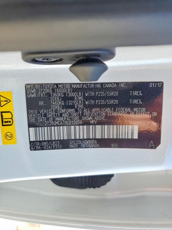 2017 LEXUS RX 450H BASE 13
