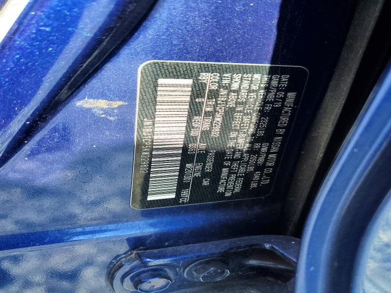 2019 NISSAN ROGUE SPORT S S 13