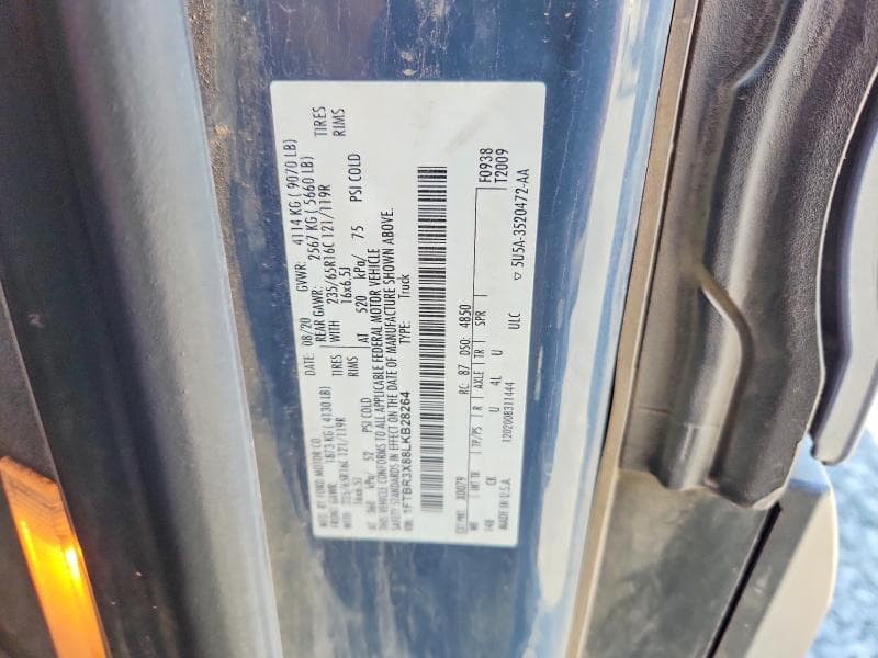 2020 FORD TRANSIT 250 DELIVERY VAN 13