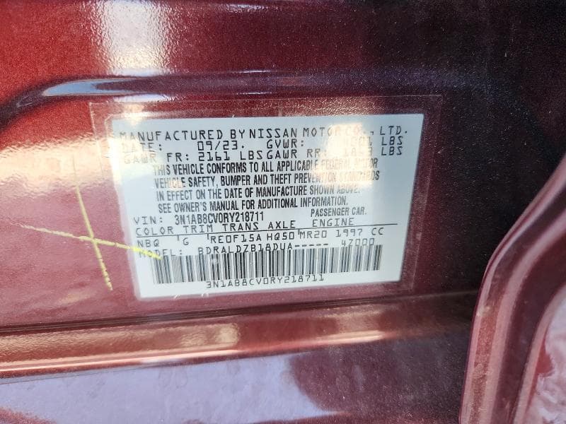 2024 NISSAN SENTRA SV 12