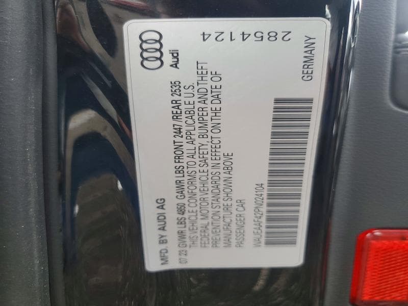 2023 AUDI A4 PREMIUM PLUS 45 25