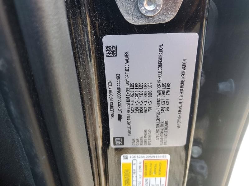 2021 GMC YUKON SLE 13