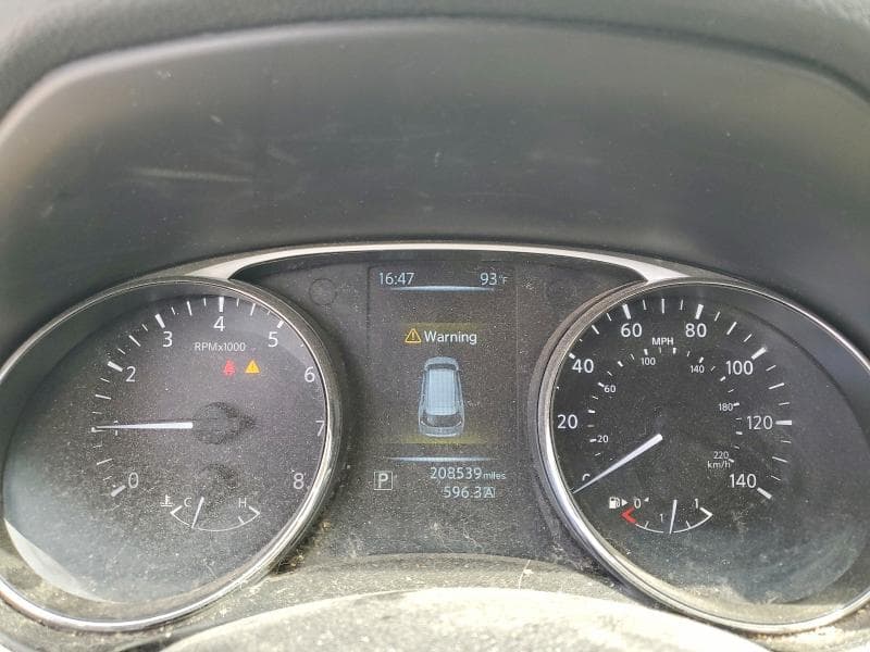 2016 NISSAN ROGUE SV SV 9