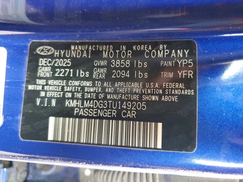 2026 HYUNDAI ELANTRA SEL SPORT 12