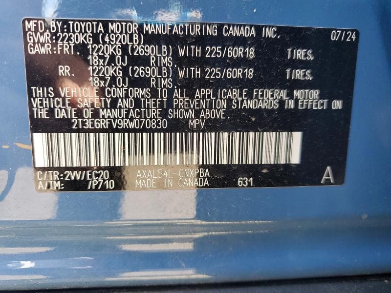 2024 TOYOTA RAV4 XSE 13