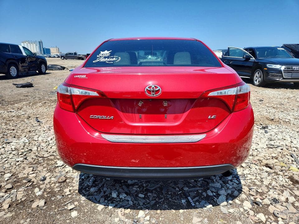 2016 TOYOTA COROLLA LE 6