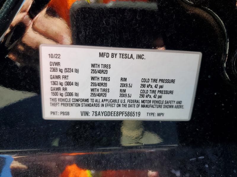 2023 TESLA MODEL Y 12