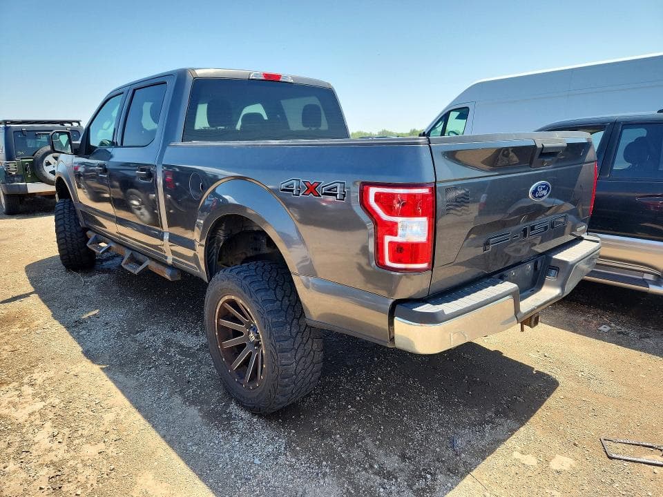 2018 FORD F150 SUPERCREW SUPERCREW 2