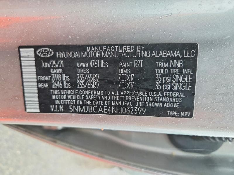 2022 HYUNDAI TUCSON SEL 14