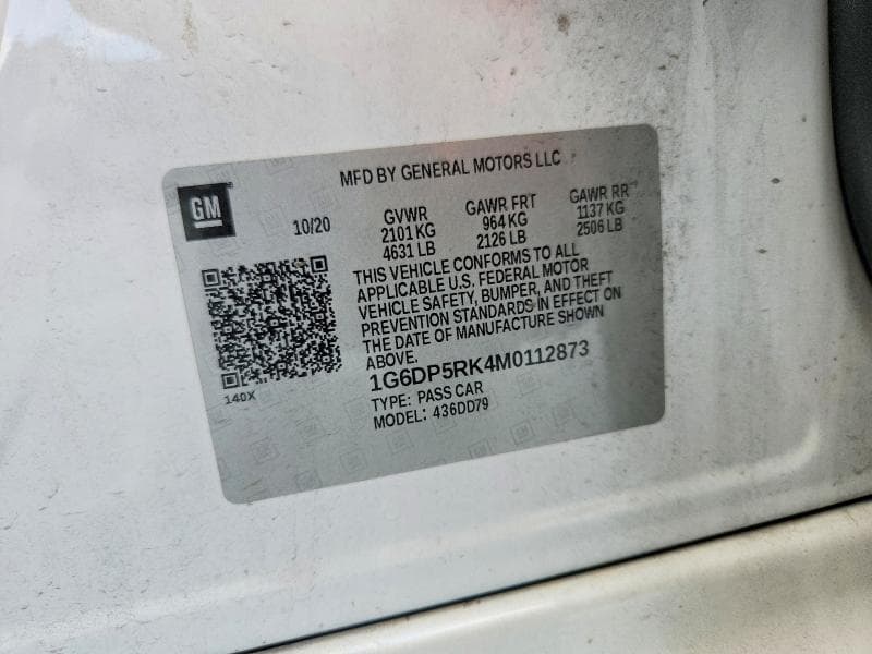 2021 CADILLAC CT5 SPORT 12