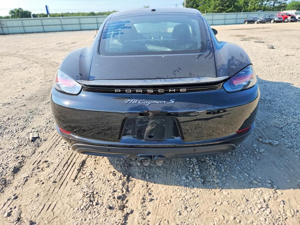 2018 PORSCHE CAYMAN S S 6