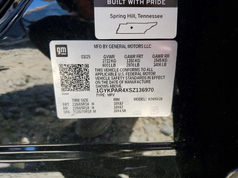 2025 CADILLAC XT6 LUXURY 14