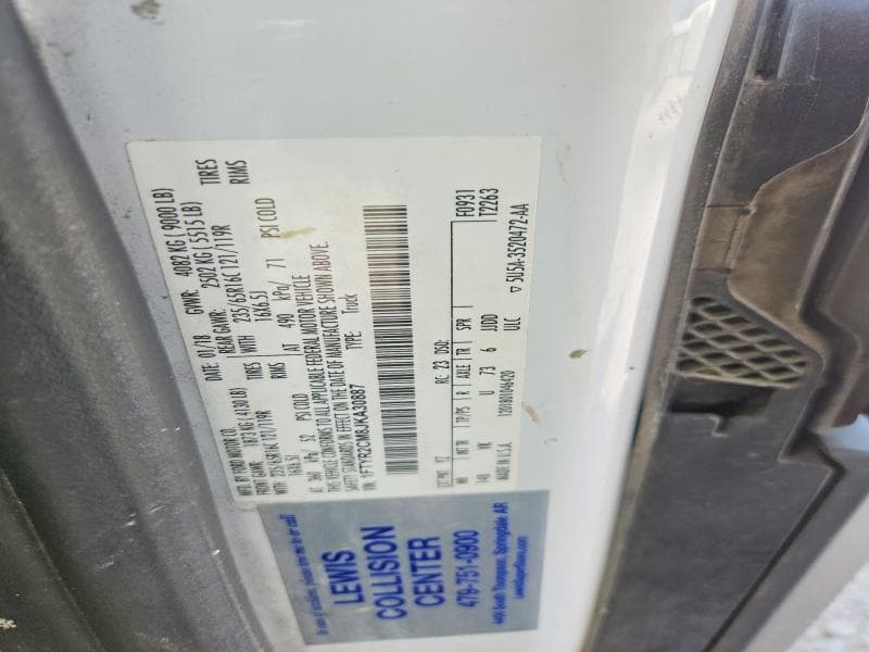 2018 FORD TRANSIT 250 DELIVERY VAN T-250 12