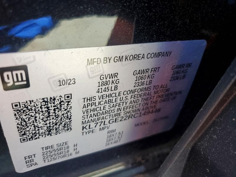 2024 CHEVROLET TRAX 1RS 13