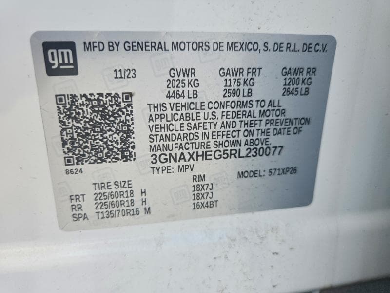 2024 CHEVROLET EQUINOX LS 14