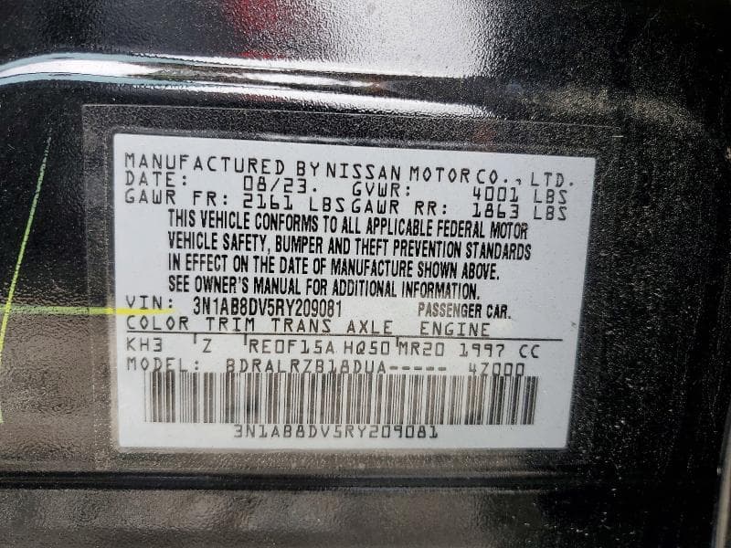 2024 NISSAN SENTRA SR 12