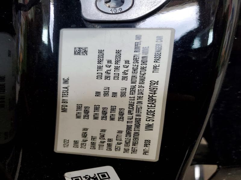 2023 TESLA MODEL 3 13