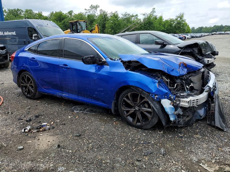 2018 HONDA CIVIC LX 4