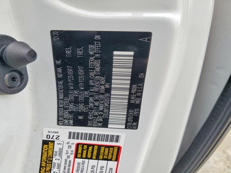 2021 TOYOTA SIENNA XLE 13