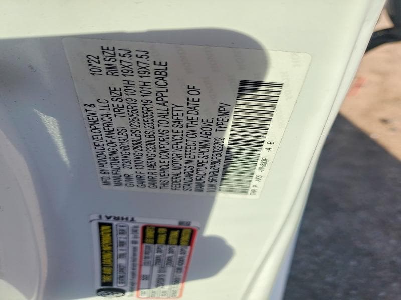 2023 HONDA ODYSSEY TOURING TOURING 13