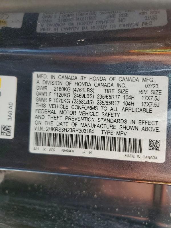 2024 HONDA CR-V LX LX 13
