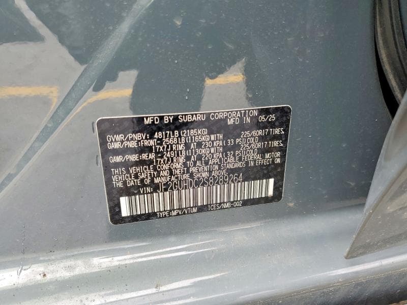 2025 SUBARU CROSSTREK PREMIUM 12