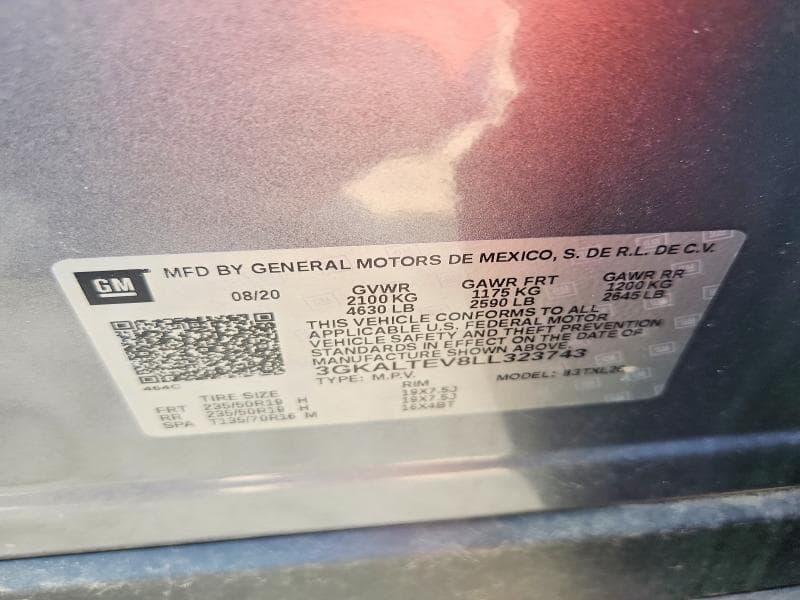 2020 GMC TERRAIN SLE 13