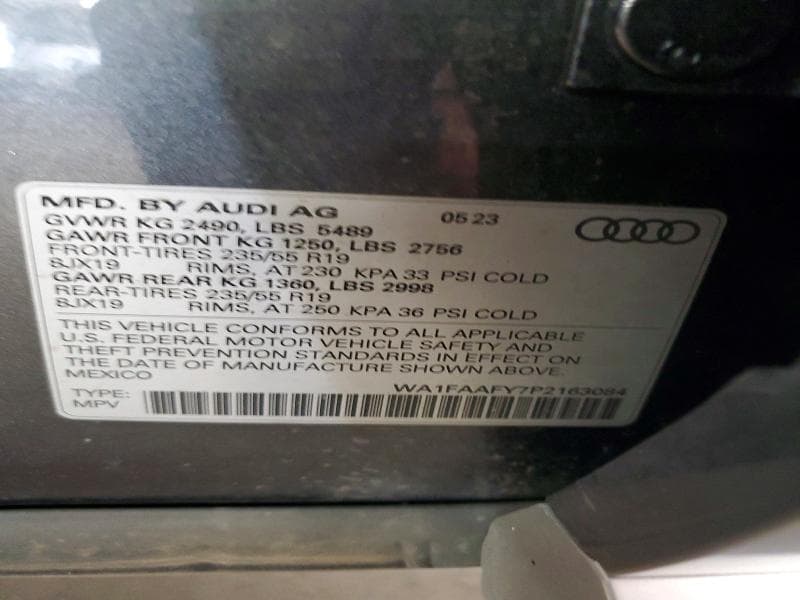 2023 AUDI Q5 PRESTIGE 45 PRESTIGE 45 13