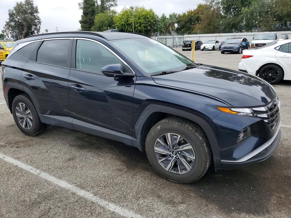 2023 HYUNDAI TUCSON BLUE 4