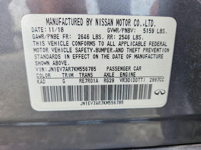 2019 INFINITI Q50 3.0T LUXE 13