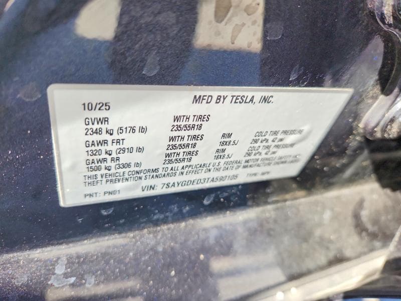 2026 TESLA MODEL Y 13