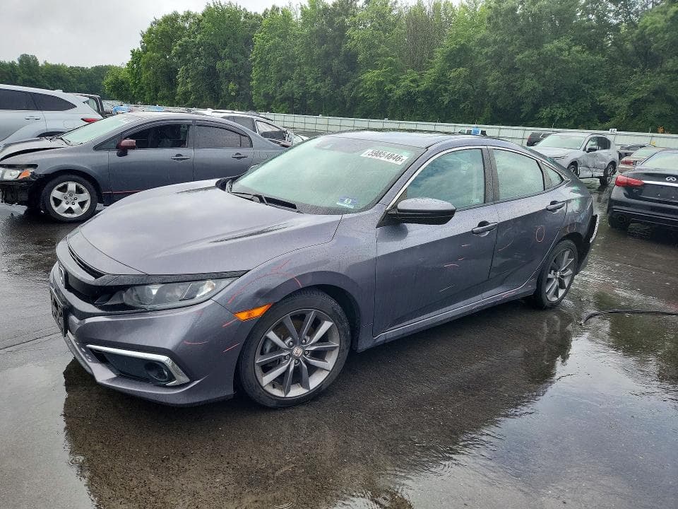 2019 HONDA CIVIC EXL - 1