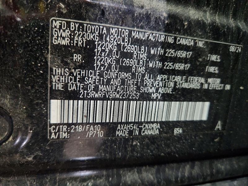 2024 TOYOTA RAV4 HYBRID XLE 13