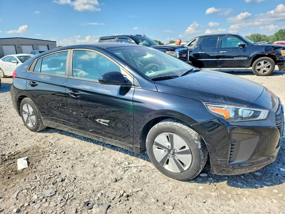 2017 HYUNDAI IONIQ BLUE BLUE 4