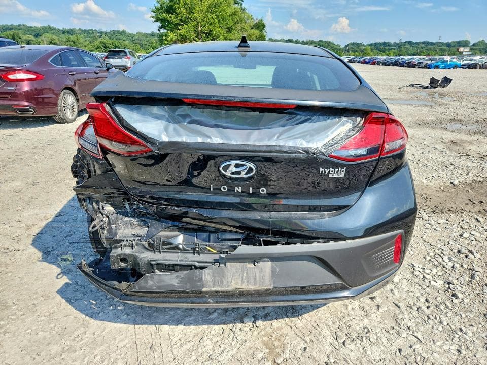 2017 HYUNDAI IONIQ BLUE BLUE 6