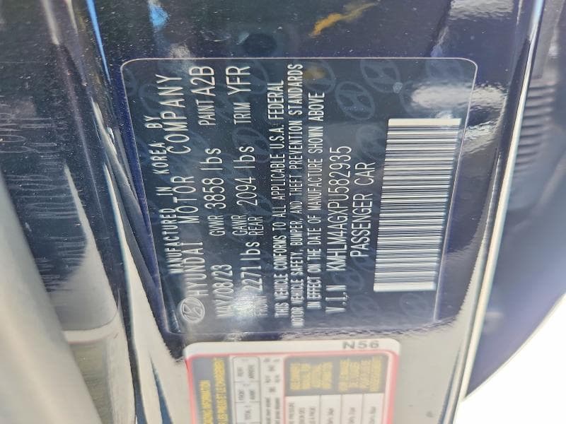 2023 HYUNDAI ELANTRA SEL SEL 12