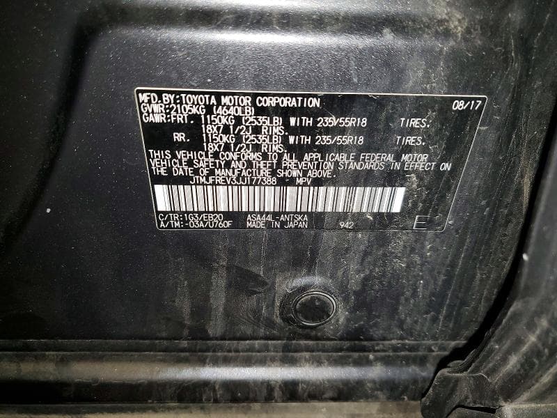 2018 TOYOTA RAV4 SE SE 13
