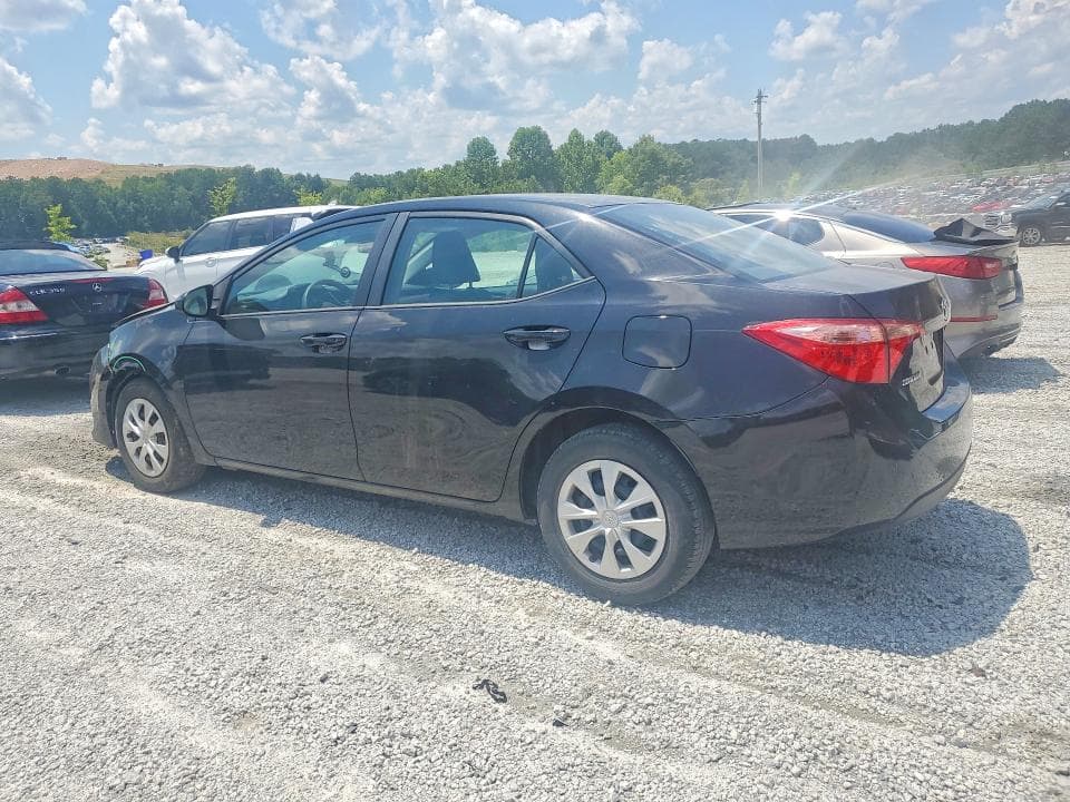 2019 TOYOTA COROLLA L L 2