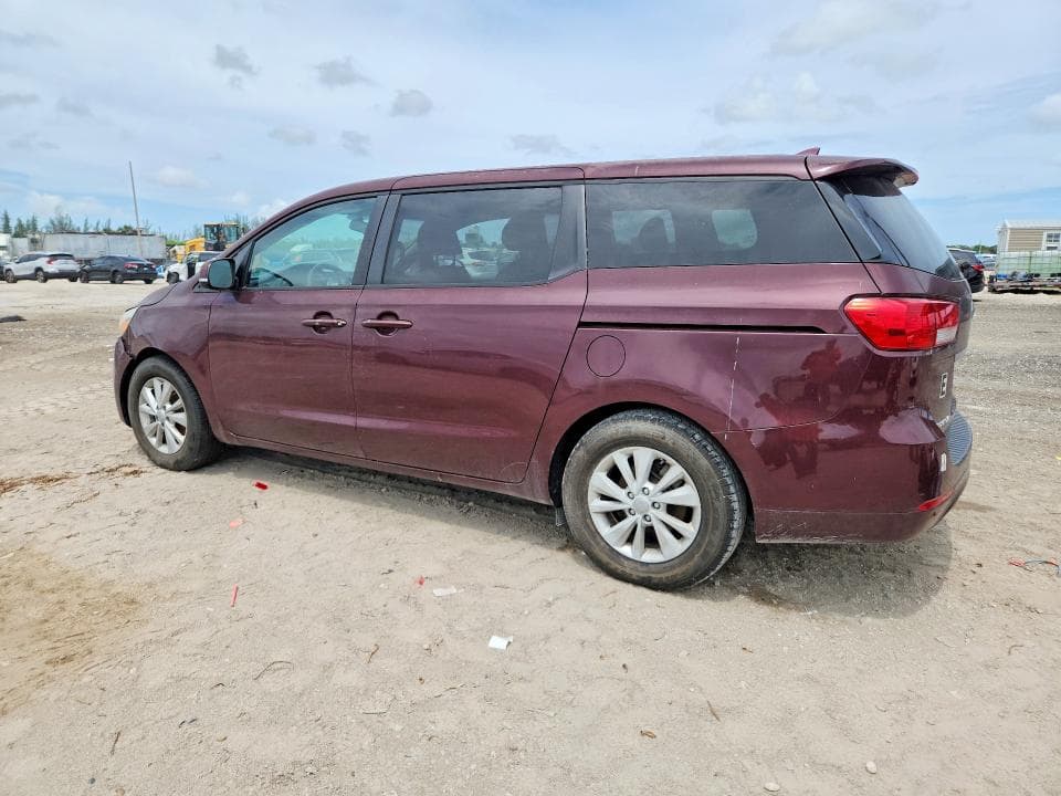 2017 KIA SEDONA LX LX 2