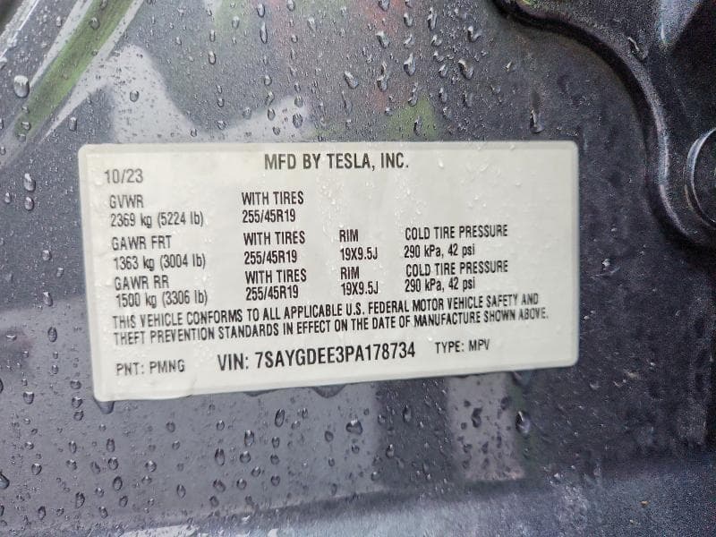 2023 TESLA MODEL Y 12