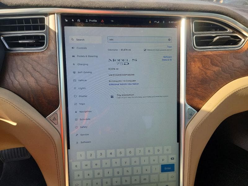 2016 TESLA MODEL S 9