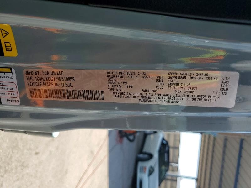 2023 JEEP WRANGLER SPORT 13