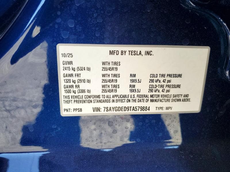 2026 TESLA MODEL Y 13
